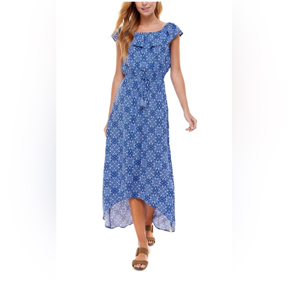 Kingston Grey hi-low maxi dress NWT